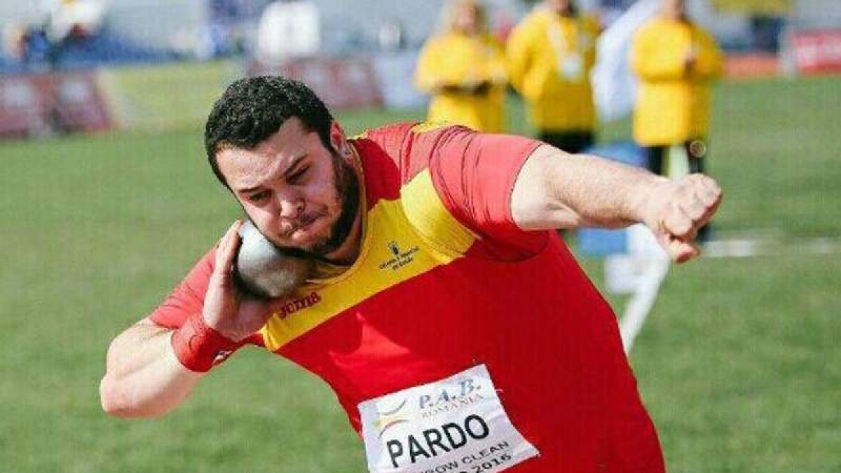Daniel Pardo está cada día más cerca de llegar a los 18 metros. DL