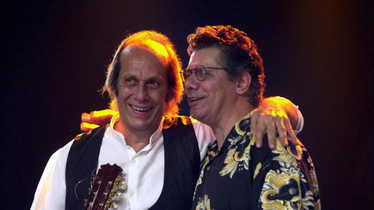 Chick Corea mostró su correspondida admiración junto a genios como Paco de Lucía. THOR CAST0
