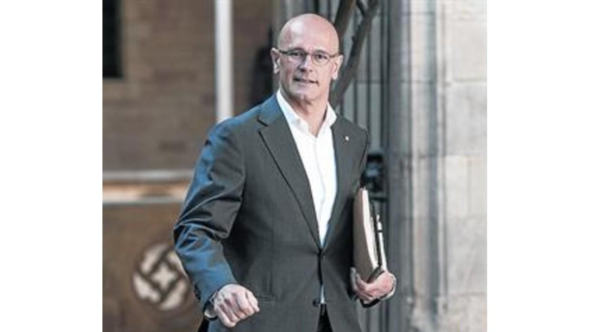 El 'conseller' de Exteriors de la Generalitat, Raül Romeva.