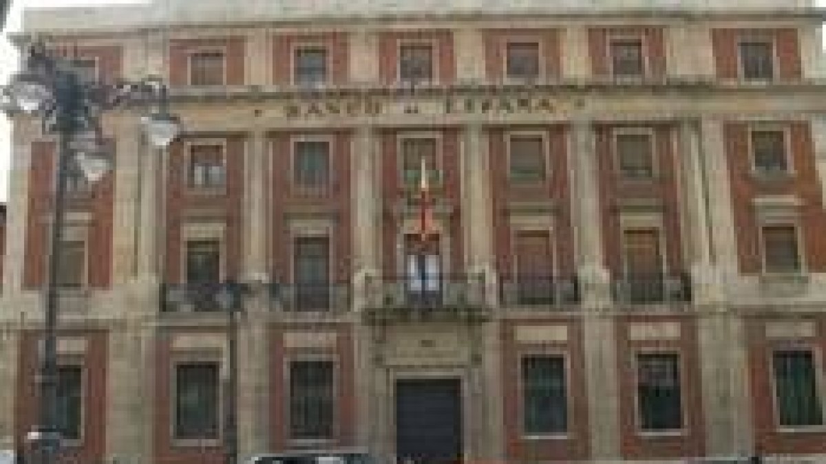 La sede del Banco de España está situada en la calle Ordoño II de la capital leonesa