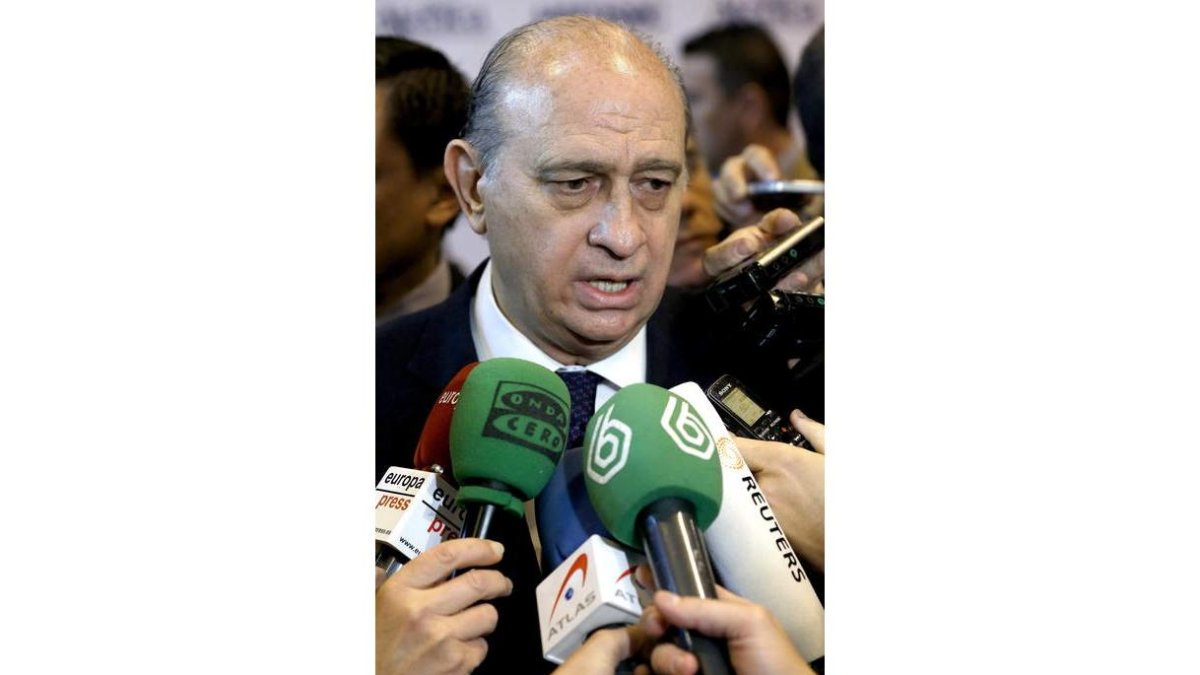 El ministro del Interior, Jorge Fernández Díaz.