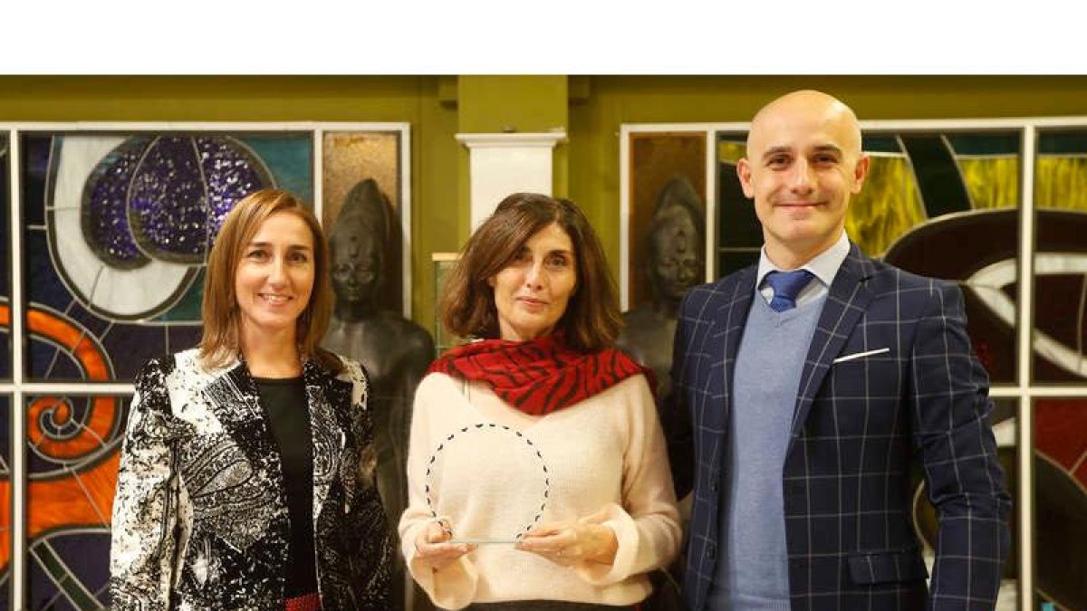 La actriz Isabel Ampudia, Premio del Museo Egipcio