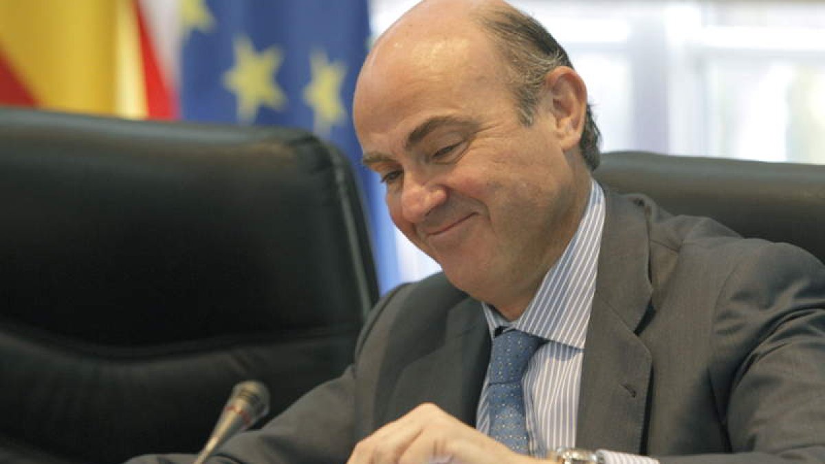 El ministro de Economía y Competitividad, Luis de Guindos.