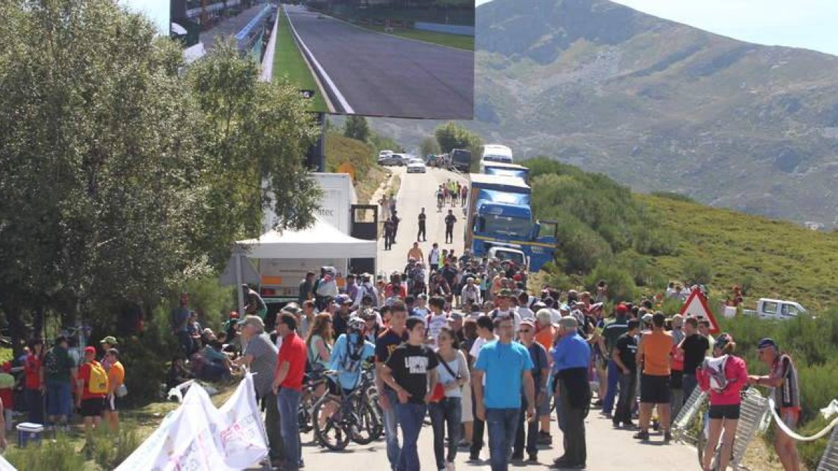 La gran cantidad de público que se dio cita en la meta de Ancares hace que la organización quiera repetir el año que viene.
