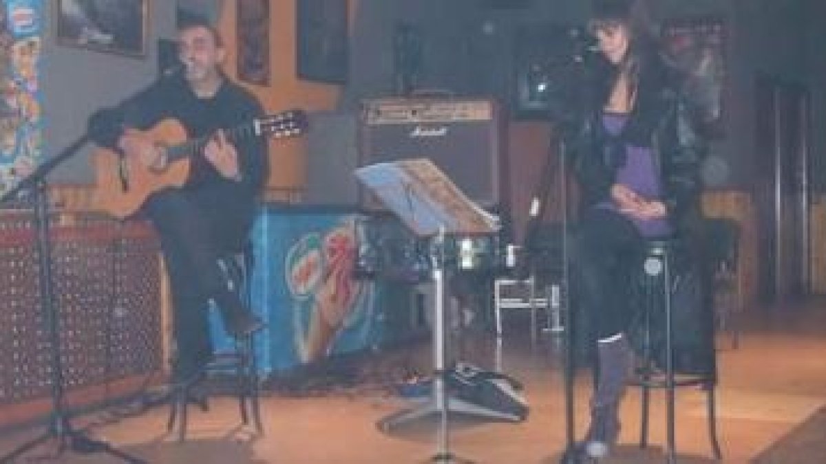 Un momento de la actuación de Costa Calma con lo mejor de su música en directo.