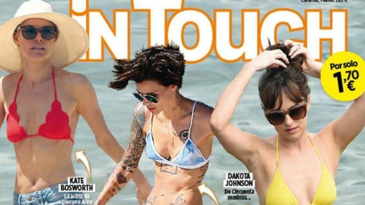 La preocupante delgadez de Diane Kruger y Dakota Johnson, en 'In Touch.