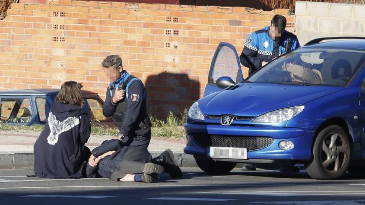 Un hombre resulta herido tras ser atropellado en León Capital