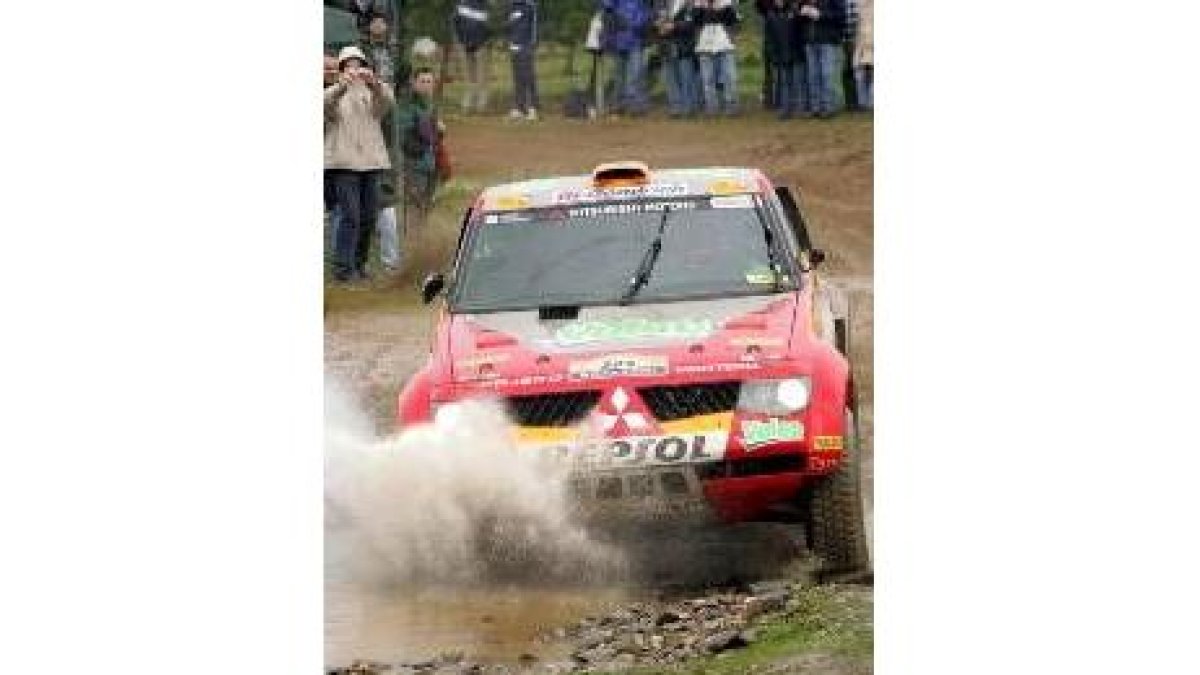 Nani Roma con su Mitsubishi es la gran baza española en automóviles