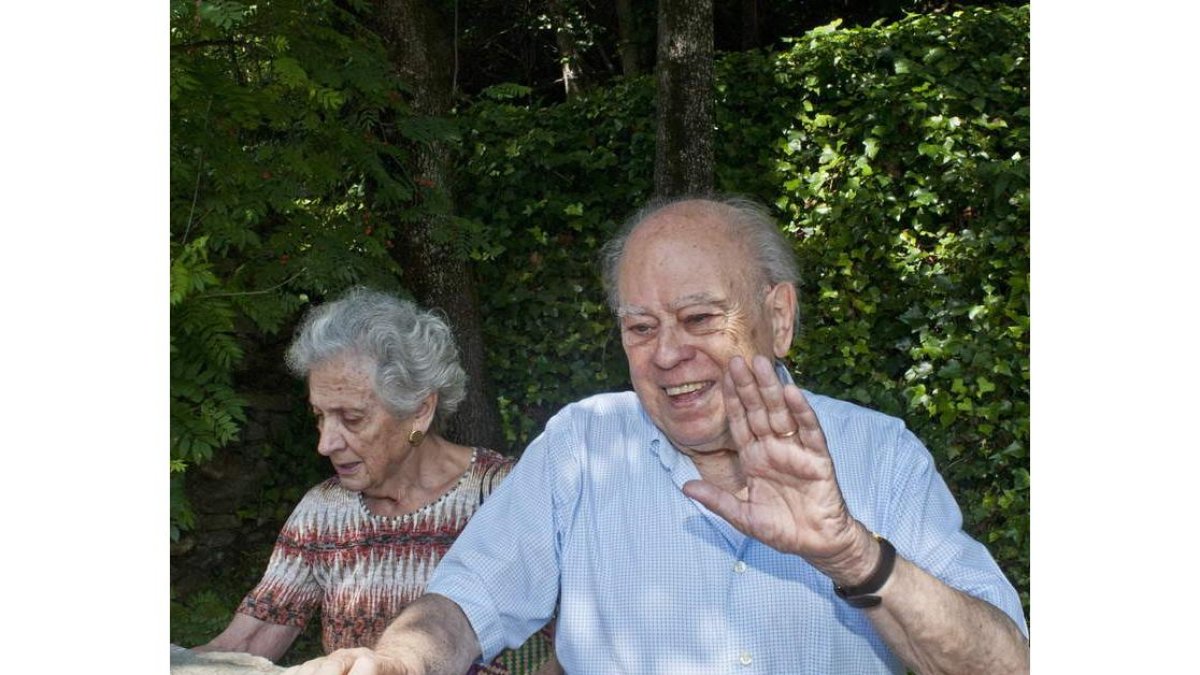 Marta Ferrusola y Jordi Pujol, en una imagen de archivo. R. TOWNSEND