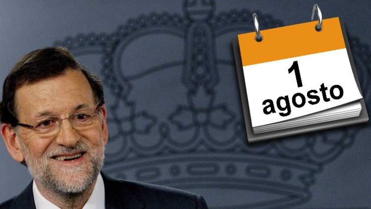 Mariano Rajoy, en una rueda de prensa que ofreció ayer.