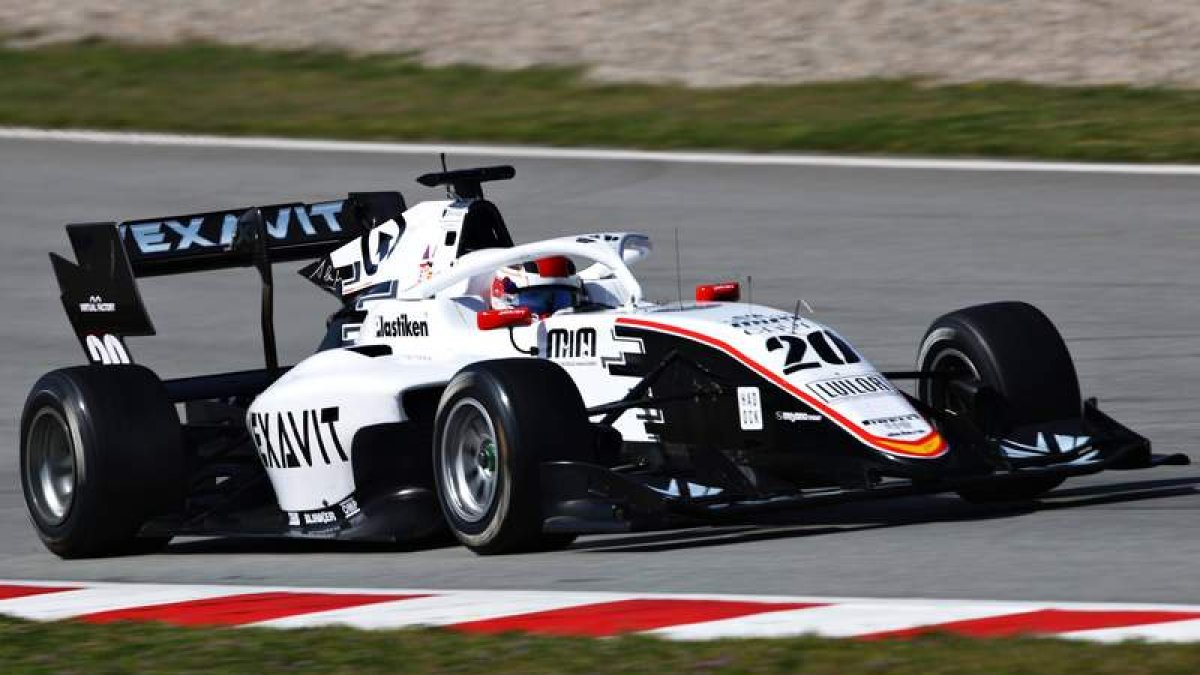 David Vidales completó dos días de entrenamientos en Montmeló con buenas sensaciones. F3