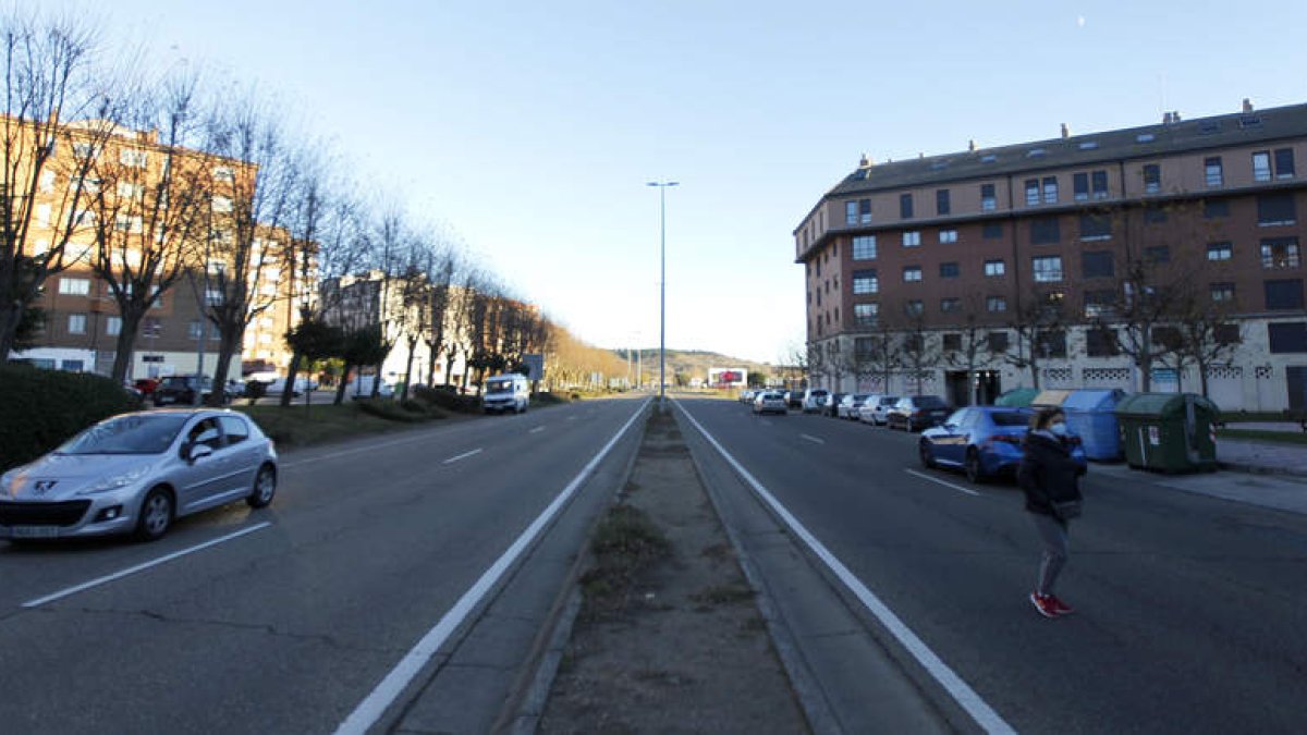 El paso se colocará en la continuación con la calle Francisco Molleda. FERNANDO OTERO