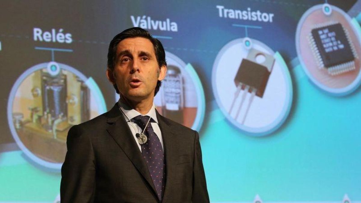 José María Álvarez-Pallete, presidente de Telefónica, en una imagen de archivo.
