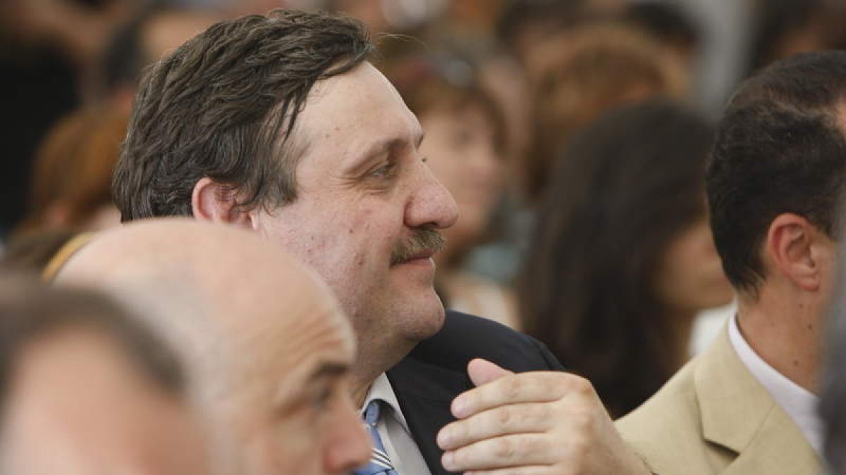 Juan Arias, promotor de la impugnación, durante su etapa como presidente del Reale Ademar.