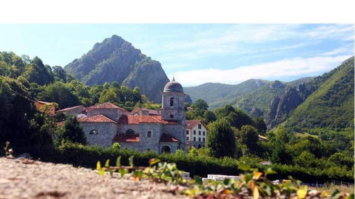 Una estampa de Oseja de Sajambre en el corazón del parque regional de Picos de Europa.