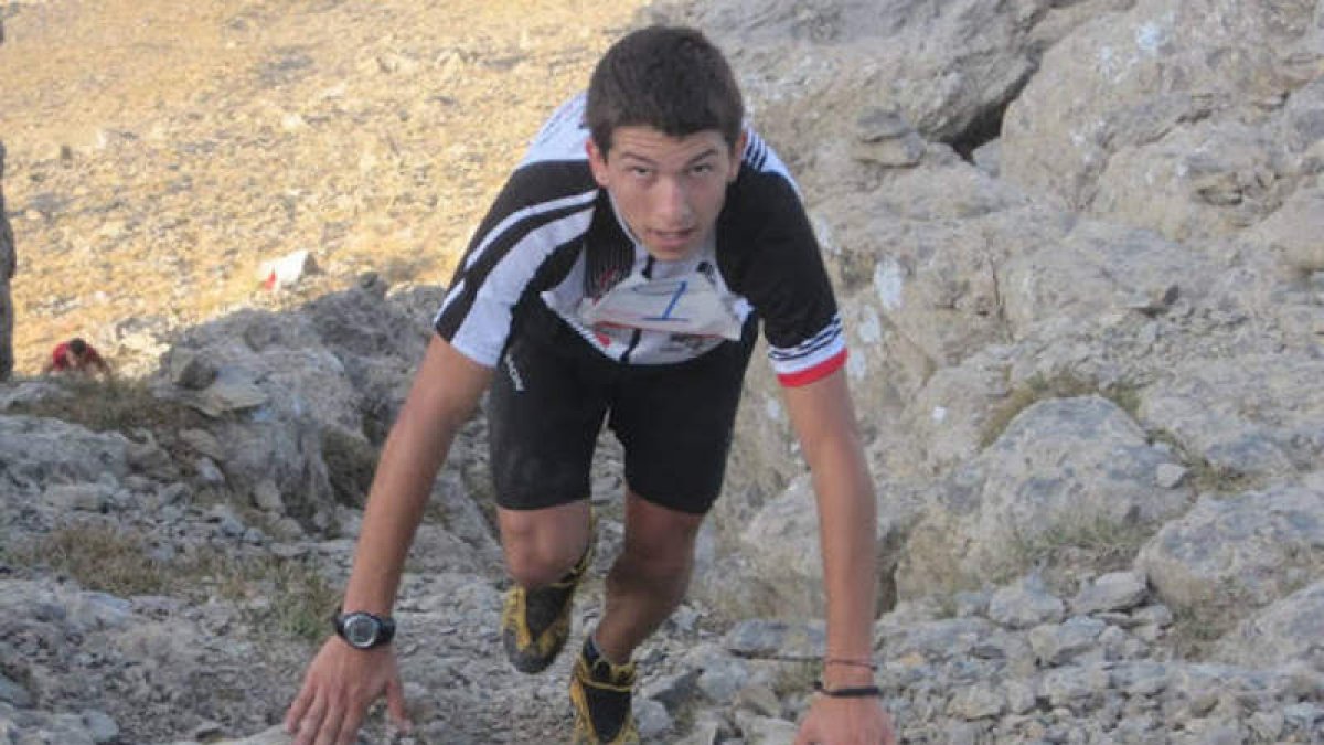 El atleta de Valseco, Manuel Merillas.