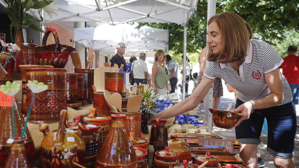 Feria Internacional de la Alfarería de La Bañeza del año 2019. JESÚS F. SALVADORES