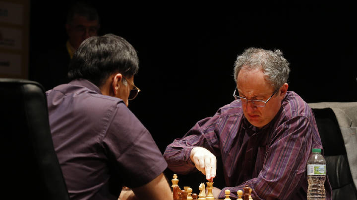 Final del Magistral de ajedrez. F. Otero Perandones.