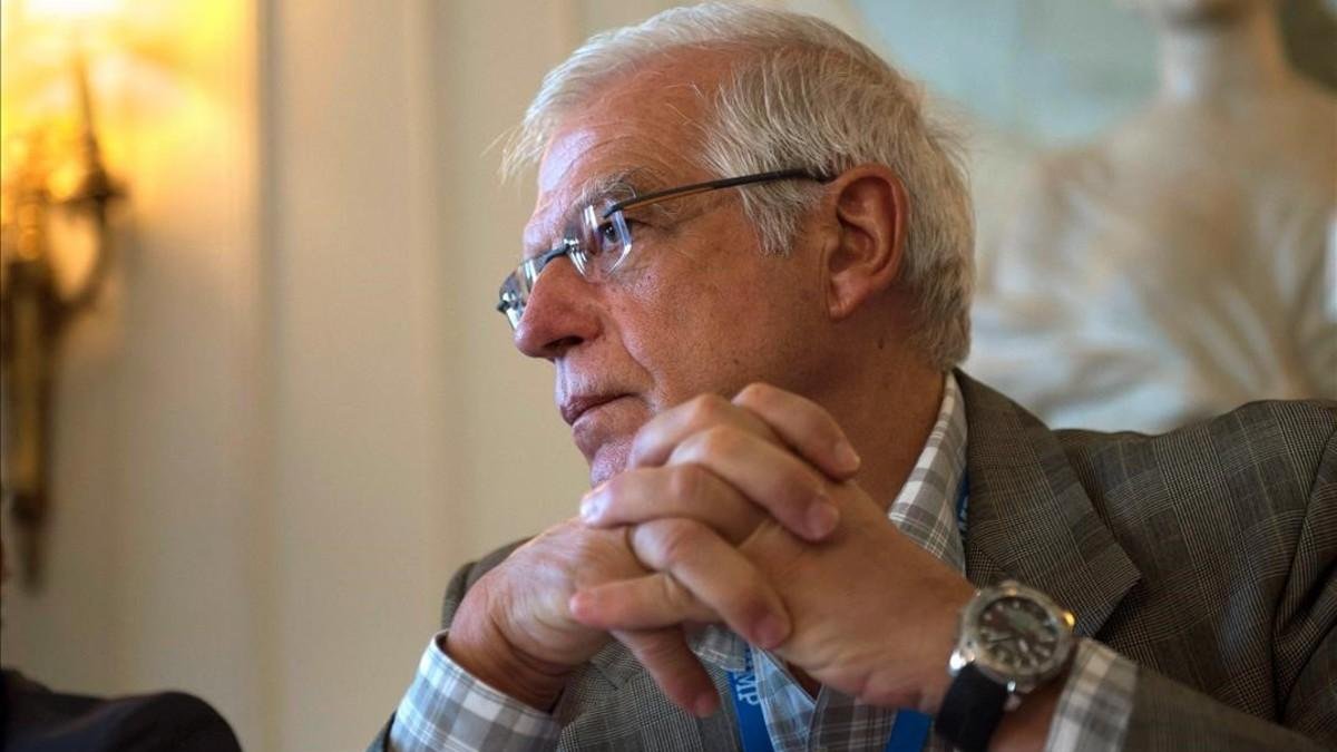El ministro de Exteriores, Josep Borrell