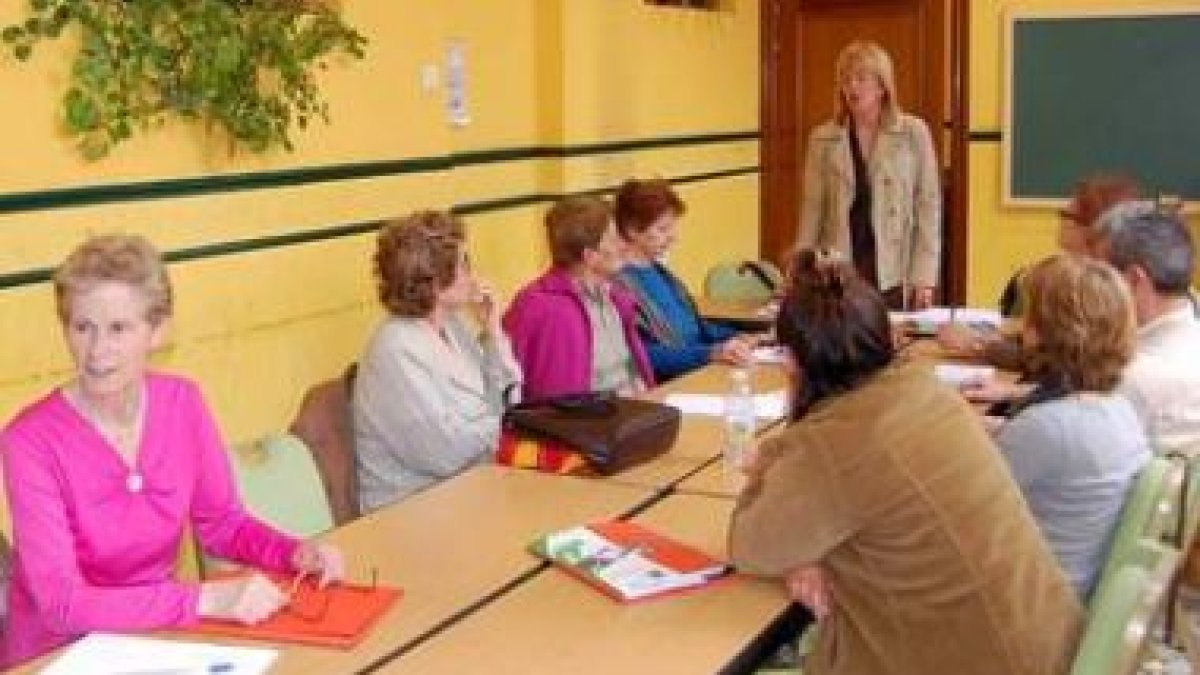 Un momento de uno de los cursos de voluntariado de San Andrés, en una imagen de archivo.