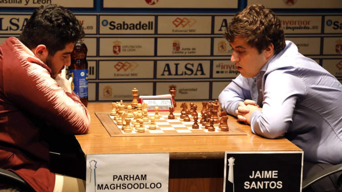 Parham Paghsoodloo y Jaime Santos durante la edición del pasado año del Magistral. MARCIANO PÉREZ