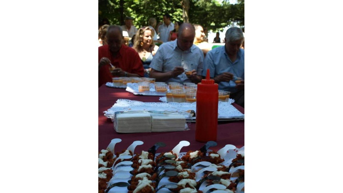 Foto del concurso de tapas.