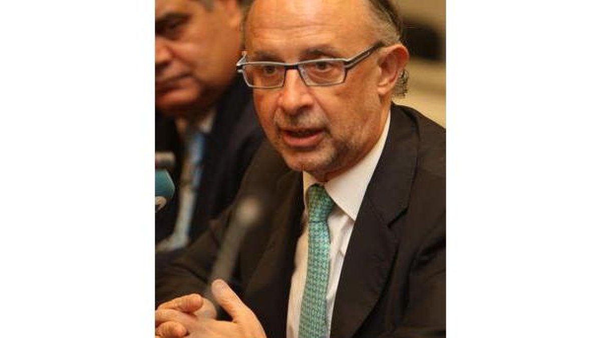 Cristóbal Montoro, portavoz de Economía del PP.