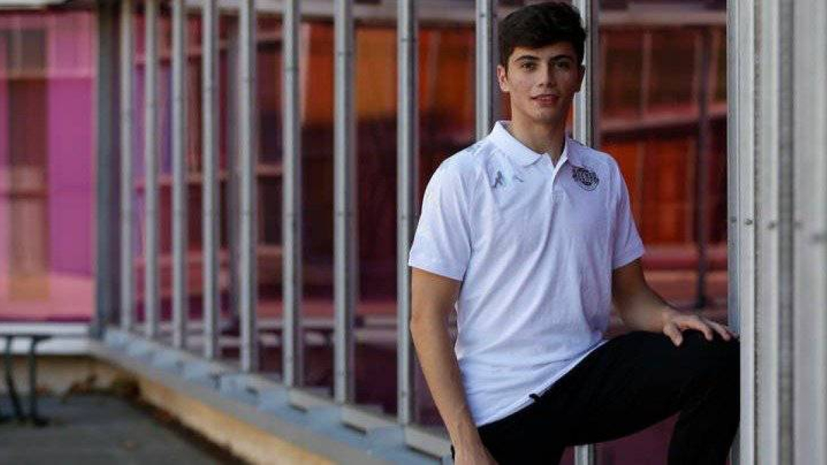 Antonio Martínez, jugador leonés del Abanca Ademar. DL
