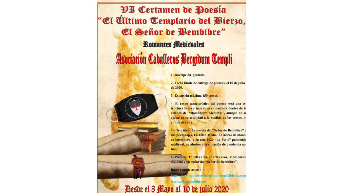 Cartel del certamen poético. DL