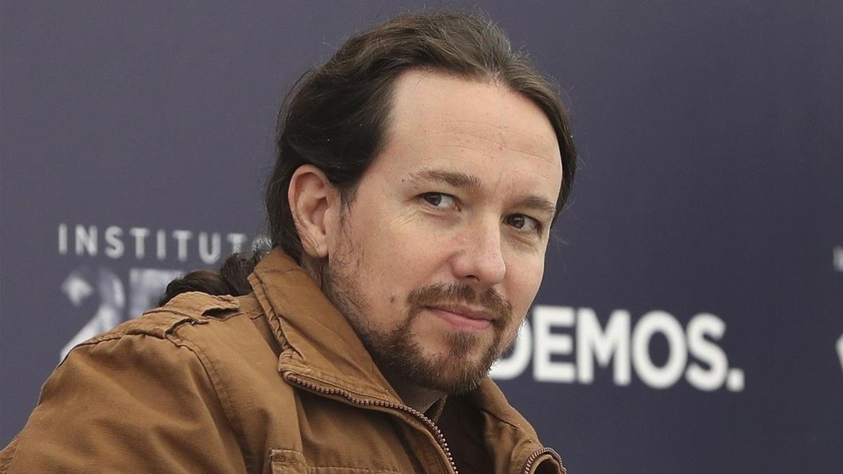 El líder de Podemos, Pablo Iglesias