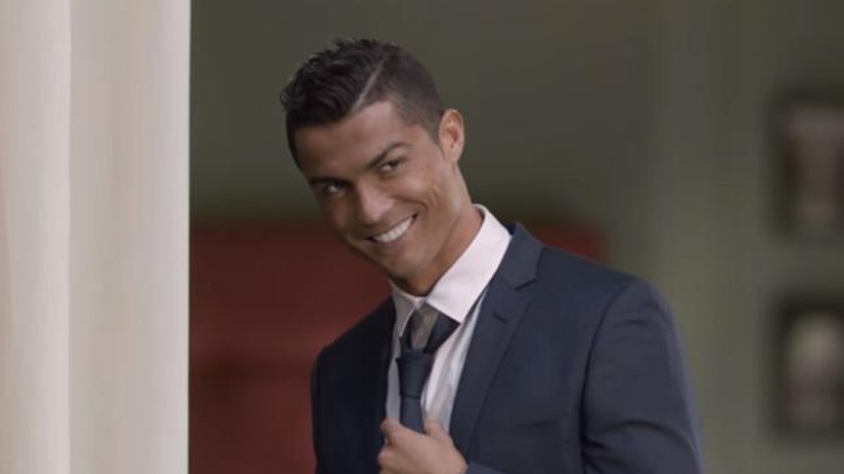Cristiano Ronaldo, en un anuncio.