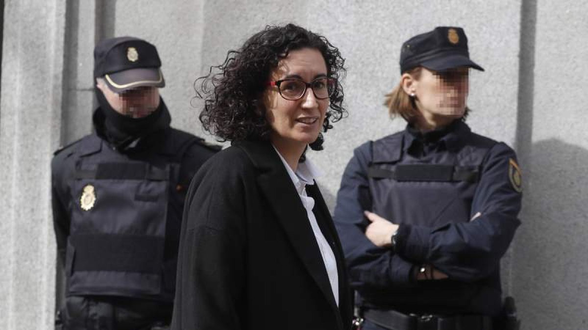 Imagen de Marta Rovira. JAVIER LIZÓN