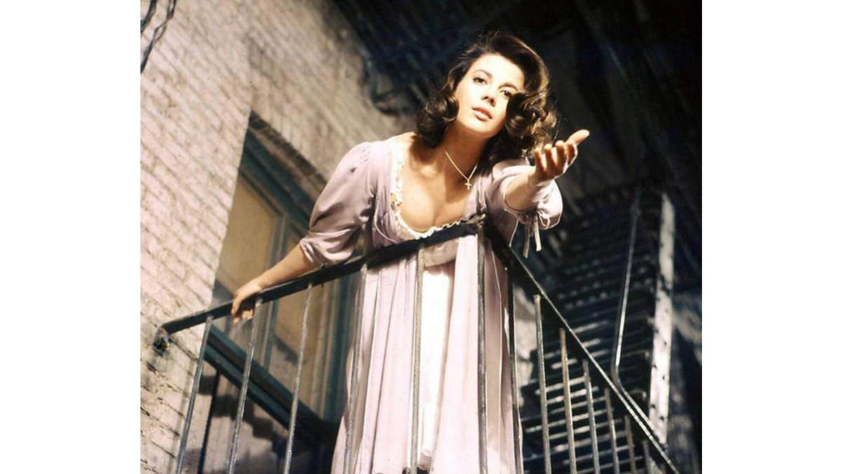 La actriz Nathalie Wood, que encarnó a María en la primera película