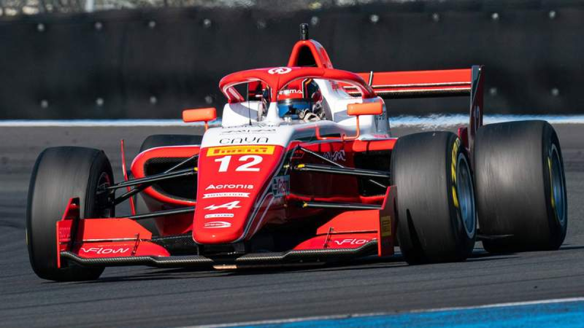 David Vidales no pudo subirse al podio en Zandvoort. PREMA