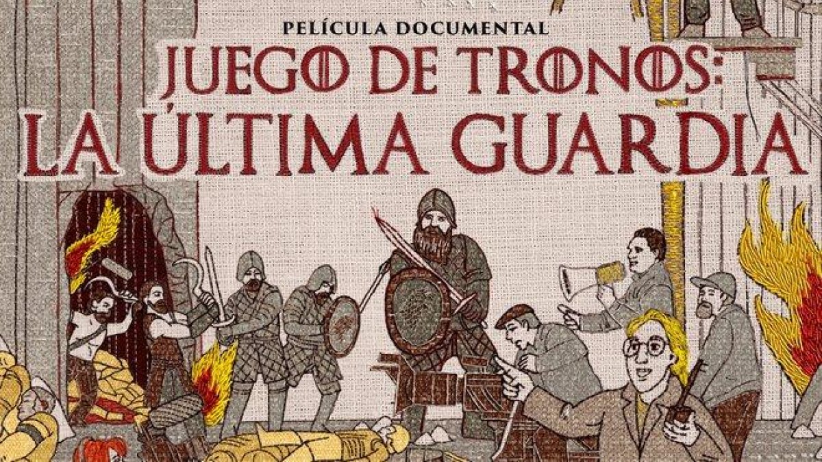 Detalle del cartel del documental 'Juego de Tronos: la última guardia'.