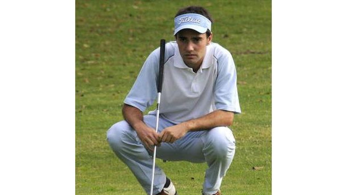 Alberto Díaz Bravo, durante uno de sus entrenamientos.
