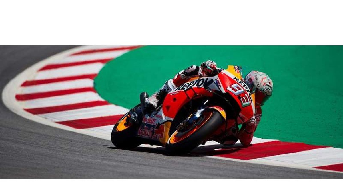 Marc Márquez lidera la clasificación provisional del Mundial de MotoGP. ALEJANDRO GARCÍA