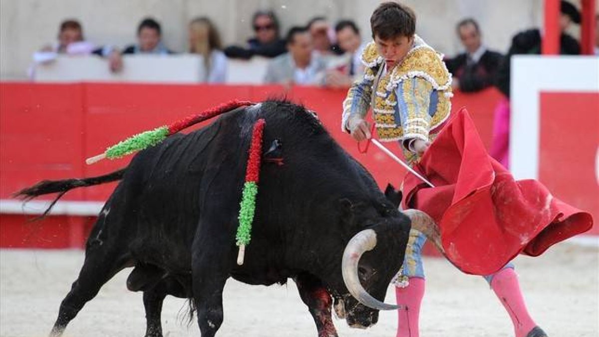Julián López 'El Juli', la pasada semana, en una corrida de la Feria de Pentecostés de Nimes (Francia).