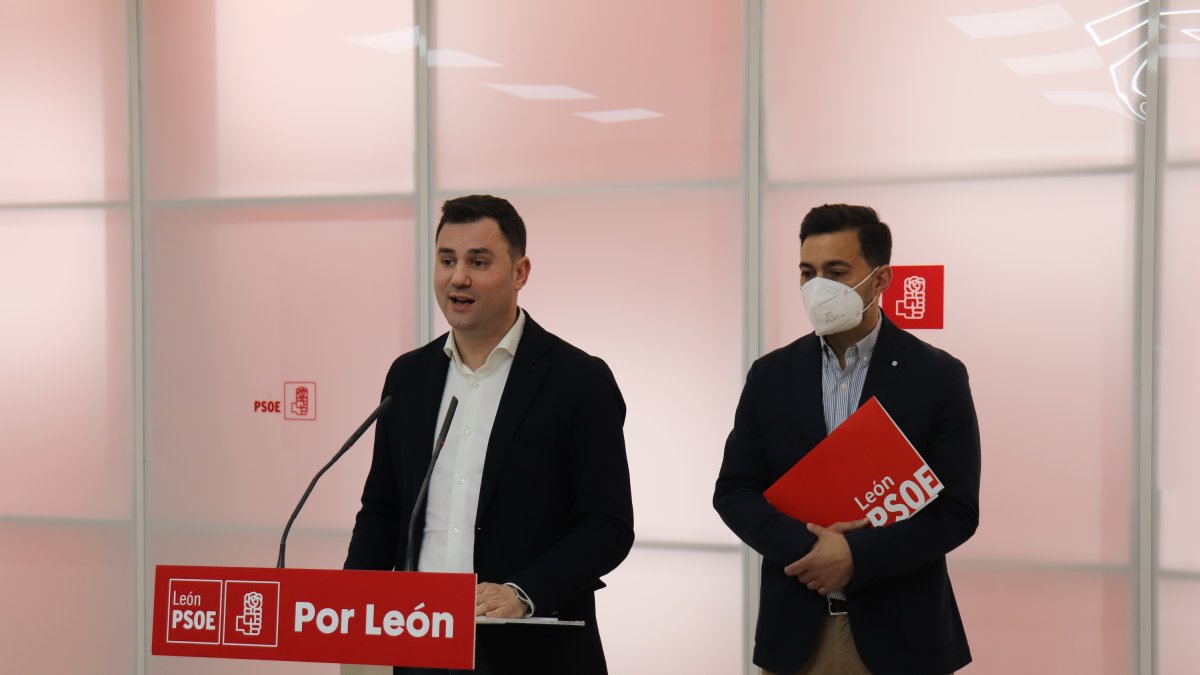 El secretario general del PSOE de León, Javier Alfonso Cendón.. DL