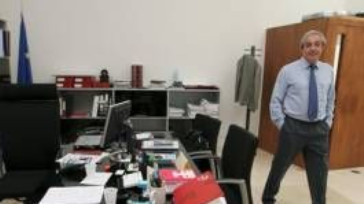 El director general de la Ciuden, José Ángel Azuara, en la fundación