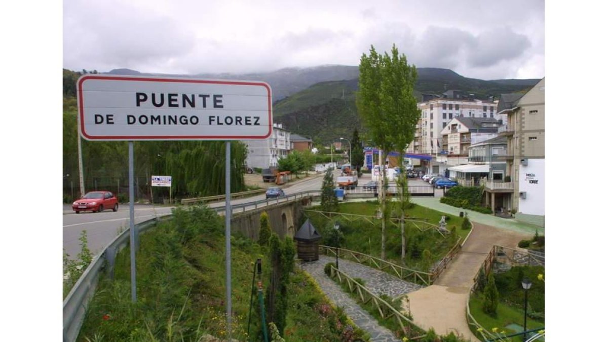 Acceso a Puente de Domingo Flórez. ANA F. BARREDO