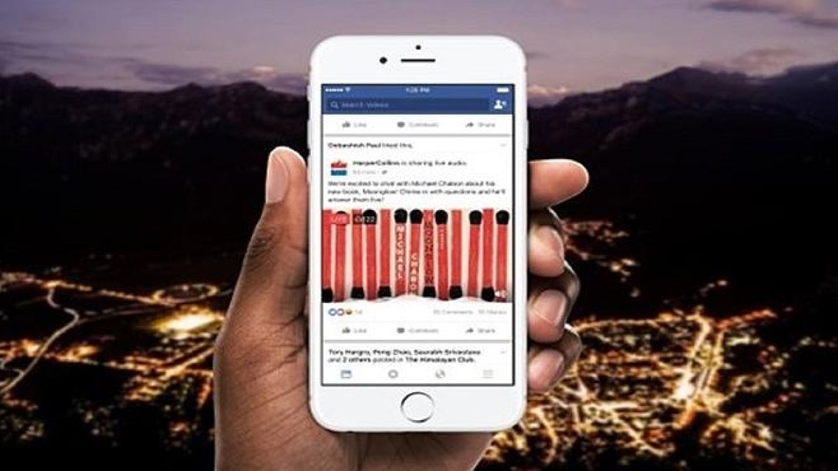 Facebook lanza Audio Live para retransmisión audio en directo.