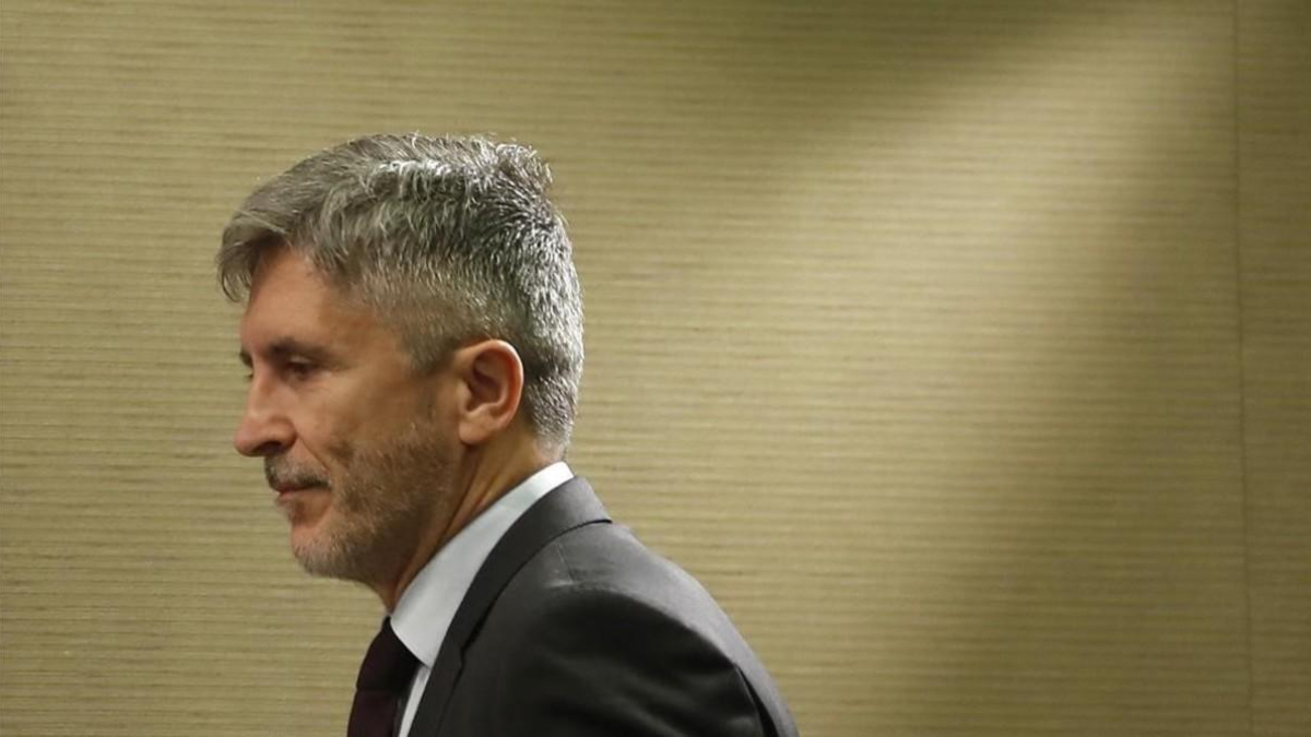 El ministro del Interior, Fernando Grande-Marlaska. /
