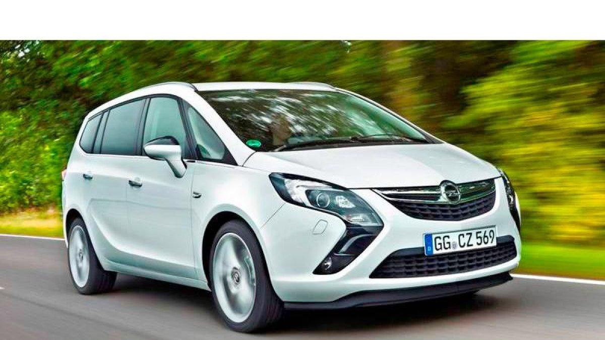 Opel perfecciona el sistema «Flex7» en la tercera generación Zafira Tourer.
