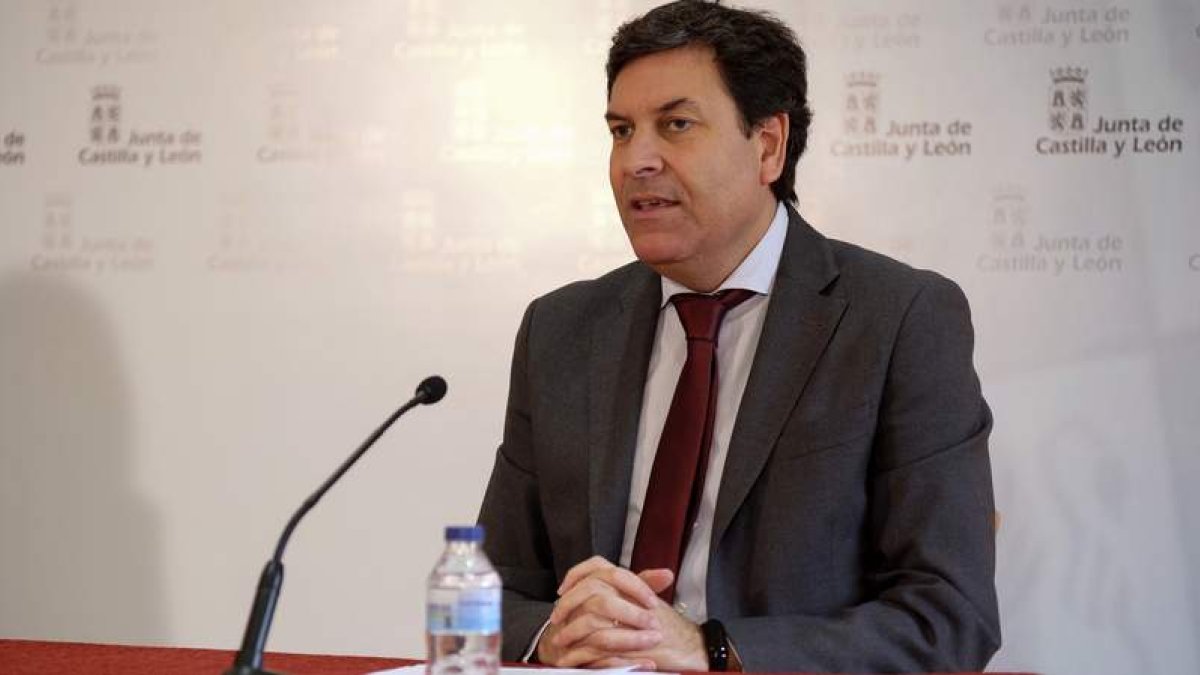 El consejero de Economía, Carlos Fernández Carriedo JUNTA DE CASTILLA Y LEÓN