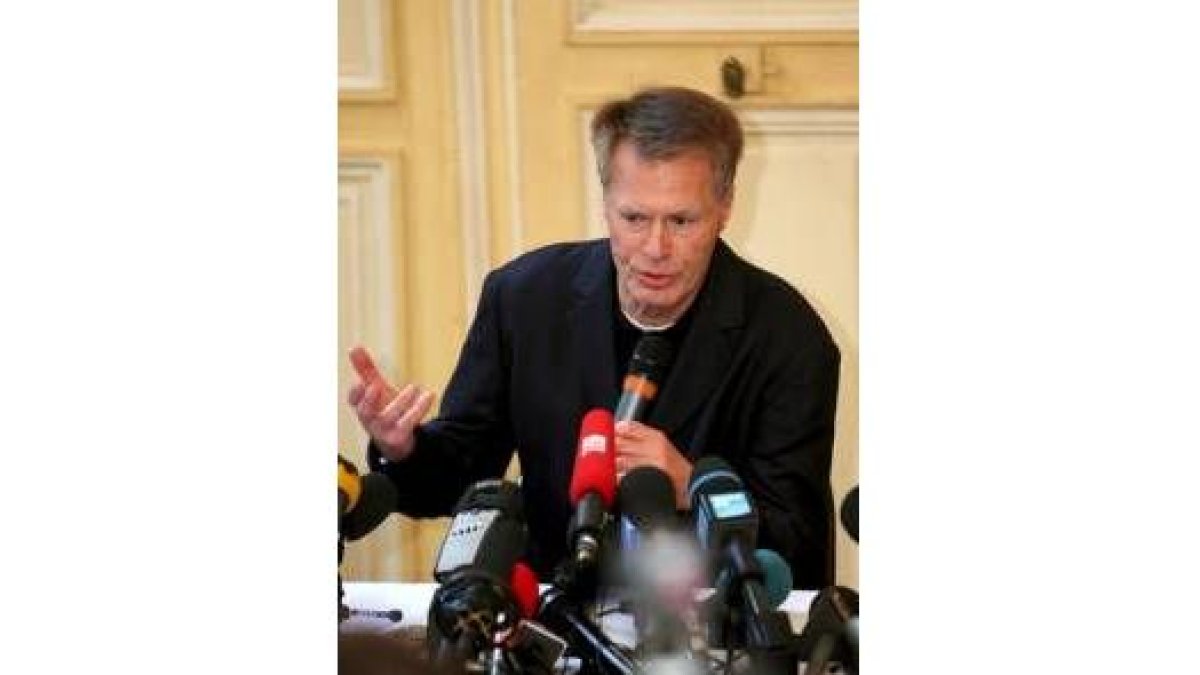 Imagen del escritor francés, que ayer ganó el Nobel de Literatura