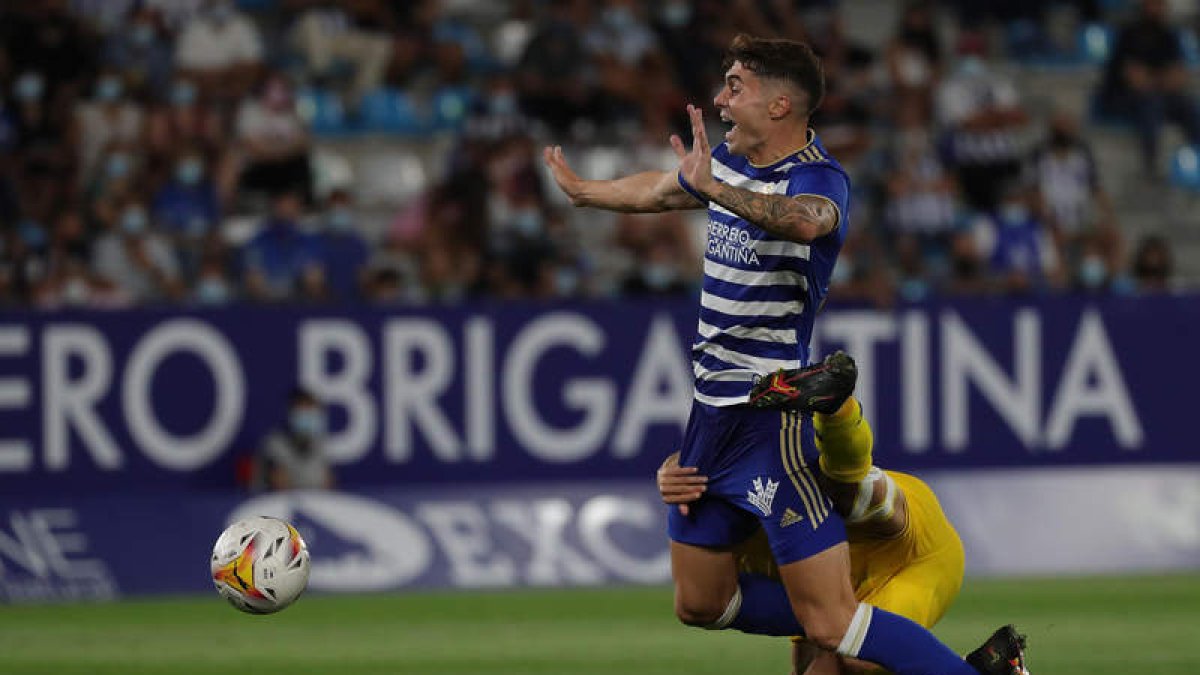 Yuri anotó el primer gol de la temporada. L. DE LA MATA