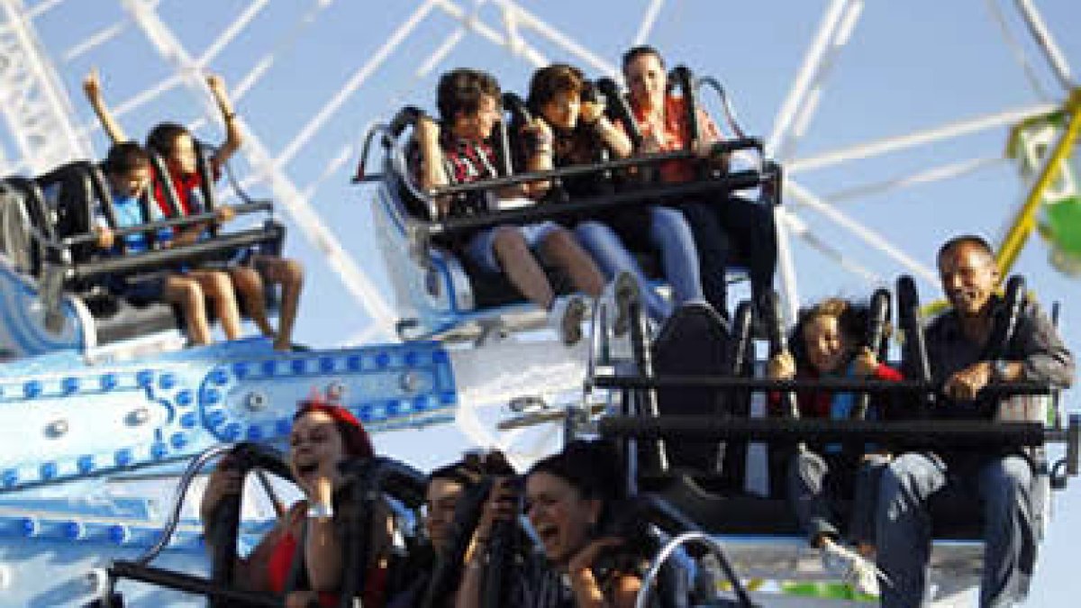 La atracción del «pulpo» fue una de las más atractivas.