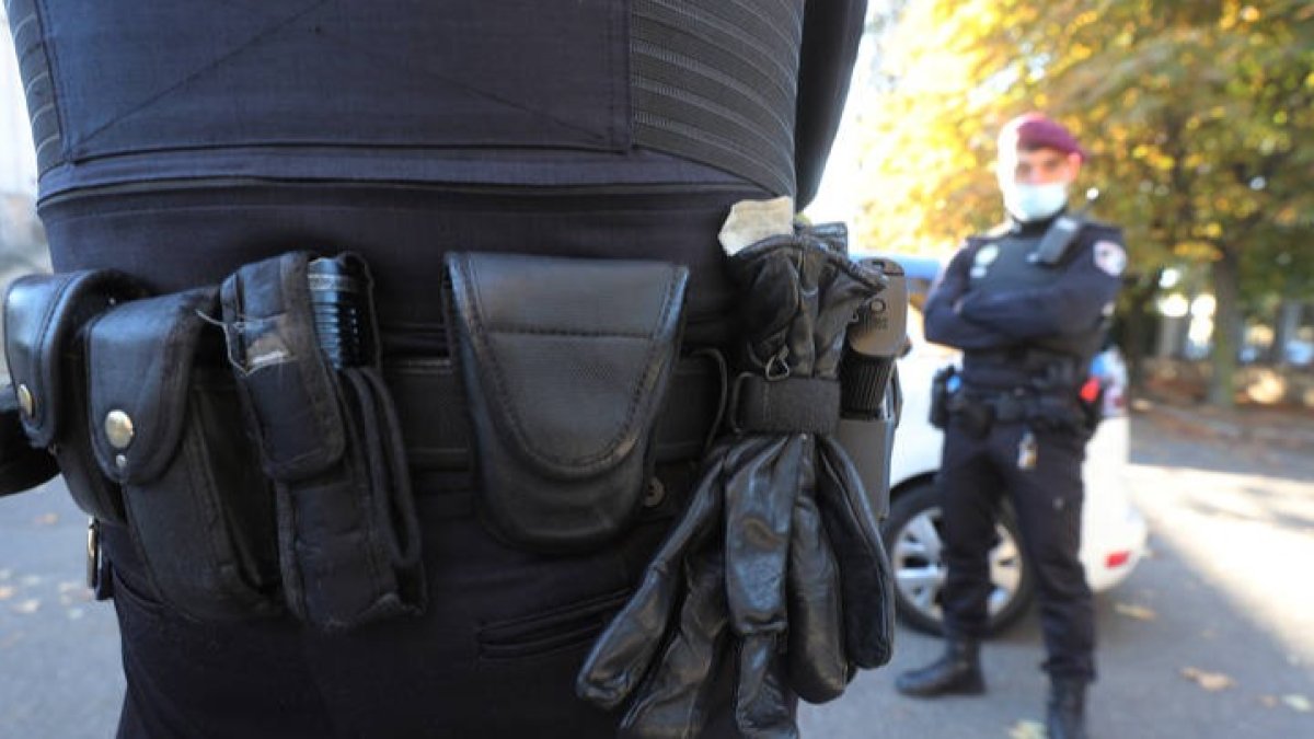 Agentes de la Policía Local de León. RAMIRO