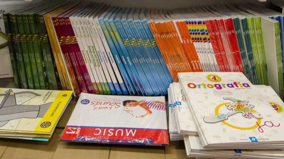 Libros de texto. EFE